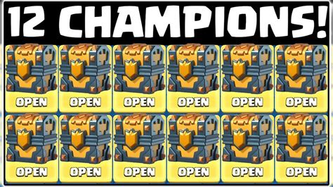 clash royale champion chest|Champions .
